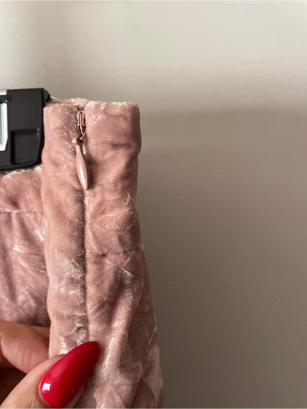 NEW Wilfred Le Fou Verdet Pant Crushed Velvet Roebuck Pink Trouser Wide Leg - Picture 10 of 11
